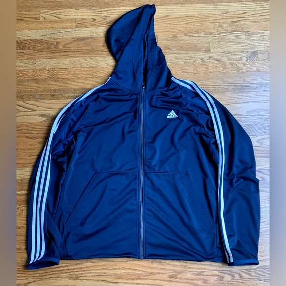 adidas Other - ADIDAS ZIP UP HOODIE